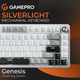 Клавиатура проводная GamePro Genesis Silverlight MK126 USB Grey - изображение 5