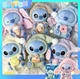Игрушка сюрприз мягкий брелок Лабубу Стич Stitch 15 см 1 из 6 колекционная - изображение 1