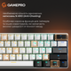 Клавиатура проводная GamePro Genesis Infinity MK130BW Outemu Swithes USB White - изображение 12