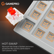 Клавиатура проводная GamePro Genesis Warden MK160P Outemu Swithes USB White-Grey - изображение 10