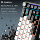 Клавиатура беспроводная GamePro Asgard Valhalla MK210B Pro 65% RGB Wireless/Bluetooth/USB Black - изображение 8