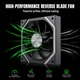 Вентилятор GameMax FN12A N2 120мм Reverse Black (FN12A-N2-R) - изображение 4