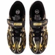 Сороконожки футбольные детские с липучкой SP-Sport 616-3 размер 32 Black-Gold - изображение 6