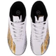 Сороконожки футбольные детские SP-Sport 8051 размер 36 White-Black-Gold - изображение 5