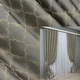 Комплект готових штор VR-Textil Жакард SAPFIR № 1755ш Сірий з бежевим 150х300 см 2 шт (33-0711) - зображення 1