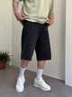Мужские джинсовые шорты WE11 Baggy S графитовые - изображение 2