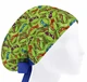 Медична шапочка жіноча HeadwearUniverse універсальна принт Ніндзя черепашки - зображення 1