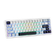 Клавіатура бездротова AULA F65 Wireless Mechanical Keyboard RGB Blue - изображение 3