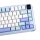 Клавіатура бездротова MechLands Vibe 75 V2 Mechanical Keyboard Blue - зображення 6