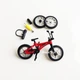 Пальчиковый велосипед BMX Donbful Металлический Фингербайк со сменными колесами Skatepark Fingerbike (Красный) - изображение 1
