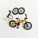 Пальчиковый велосипед BMX Donbful Металлический Фингербайк со сменными колесами Skatepark Fingerbike (Желтый) - изображение 1