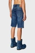 Мужские джинсовые шорты DIESEL SLIM-SHORT Синий (A06750 blue lav25 (W32)) - изображение 3