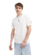 Чоловічі футболки з логотипом Calvin Klein Jeans Молочний (CKJ Slv Badge Tee Ivory lav25 (L)) - зображення 1