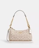Жіноча сумка Coach Teri Shoulder Bag In Signature Canvas Im/Sand/Chalk CV933 - зображення 1