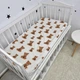 Детская водонепроницаемая простыня в кроватку 120х60 см Oh My Kids "Мишки" бежевый - изображение 2
