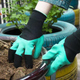 Садові рукавички з кігтями для городу GARDEN GLOVES (см11447) - зображення 2