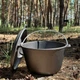 Казан туристичний КТ-10КС чавунний з кришкою-сковородою 10л (KT10-2) - зображення 2