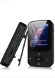 Mp3-плеер с Bluetooth X52 64 ГБ клипса 5.0 Lossless Sound музыкальный плеер с FM-радио Черный - изображение 1