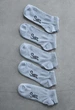 Носки Staff Gray 5 Пар Short Р.39-42 Серые Унисекс Короткие Стаф Универсальный (282954) - изображение 1