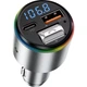 FM-трансмиттер Proove FM Launcher Power Drive 30W (PD+QC3.0) Type-C+USB+AUX Silver (FMPD30110006) [138406] - изображение 2