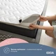 Наматрасник защитный NORDIC СOMFORT 180х200 см IDEIA пл 150 с резинками по углам антиаллергенный белый 4948207 - изображение 2