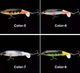 Воблер Topwater Пропбейт приманка 10.5 cm 16.5 g обертовий хвіст Color 6 - зображення 3