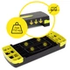 Степ-платформа 2-ступенчатая Cornix 68 х 28 х 10-15 см XR-0192 Black/Yellow - изображение 3
