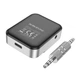 Модулятор Borofone BC52 True way car, AUX, BT5.3 receiver, 250mAh, 12h, Серебристый - изображение 5