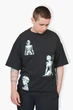 Чоловіча футболка "Мотоко" з трьома принтами на нашивках L/XL (8037368) - изображение 3