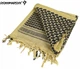 Арафатка шарф Dominator 100x100 см хаки черный хлопок легкий дышащий для защиты головы шеи - изображение 2