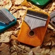 Калимба на 21 клавишу из дерева ручной музыкальный инструмент Kalimba желтый клен (GS-184796) - изображение 4