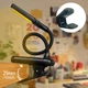 Лампа для читання книг, BookLight, чорна, розсувна - зображення 2
