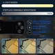 Лампа для читання книг, BookLight, чорна, розсувна - зображення 4