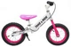 Велобег детский Take&Ride на резиновых надувных колесах RB-50 Pro , с задним тормозом , біло-рожевий - изображение 1