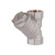 Фильтр для газа Thermo Alliance косой 1/2"ВВ никель очиститель газового потока (600876) - изображение 1