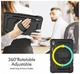 Чехол Carbon Armor Cover Tablet на Samsung Galaxy Tab S10 FE Plus (13.1") / защитный чехол для планшета с ремешком в комплекте / (черный) - изображение 7