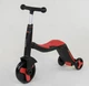 Велосипед дитячий 3в1 JT 28288 (1) Best Scooter, самокат-велобег-велосипед, червоний, світло, 8 мелодій, колеса PU - зображення 2