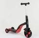 Велосипед дитячий 3в1 JT 28288 (1) Best Scooter, самокат-велобег-велосипед, червоний, світло, 8 мелодій, колеса PU - зображення 7