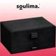Шкатулка-футляр для украшений Soulima СР22262, черная - изображение 2