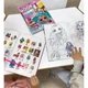 Детская книга-раскраска "Tweens Ali Dance" Идейка LCB9 со стикерами - изображение 5