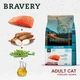 Bravery Salmon Adult Cat Sterilized сухой корм для стерилизованных кошек, с лососем 2 кг - изображение 3