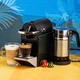 Кофемашина капсульная Nespresso Pixie D62 Forest Green и Капучинатор (Вспениватель молока) AEROCINO 4 Milk frother - изображение 1