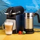 Кавомашина капсульна Nespresso Pixie D62 Dark Blue і Капучинатор (Спінювач молока) AEROCINO 4 Milk frother - зображення 4