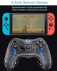 Контролер Cehensy Switch STK-7038 контролери Bluetooth Switch Pro для Nintendo Switch/Lite/OLED/ПК Window з програмованими кнопками - зображення 7