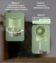 Беспроводной настольный USB вентилятор с увлажнителем и аккумулятором | Портативный мини охладитель воздуха, зеленый - изображение 3
