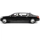 Дитяча іграшка машина інерційна металева 7686 "АВТОПРОМ" 1:24 Mercedes benz maybach, світло, звук, відкріваються двері - зображення 2
