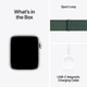 Смарт-часы Apple Watch SE GPS + Cellular 40mm Starlight Aluminium Case with Lake Green Sport Loop (MXGH3QH/A) - изображение 7