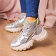Черевики жіночі Fashion Rowan 2395 36 розмір, 23,5 см Срібло - зображення 3