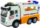Ambulans autko Lean Toys na baterie ze światłem i dźwiękami (5392) (5905214979577) - obraz 3