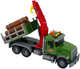 Ciężarówka Lean Toys z dźwigiem do transportu bali drewna z dźwiękiem (12965) (5905323211414) - obraz 4